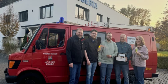 Neue Einsatzleuchten für die Freiwillige Feuerwehr Wetzendorf